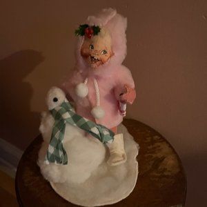 Annalee Snowman Girl 1994 7 Inch
